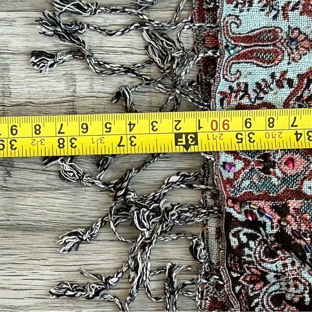 NWT Raj Multicolor Lightweight Scarf - Picture 6 of 11